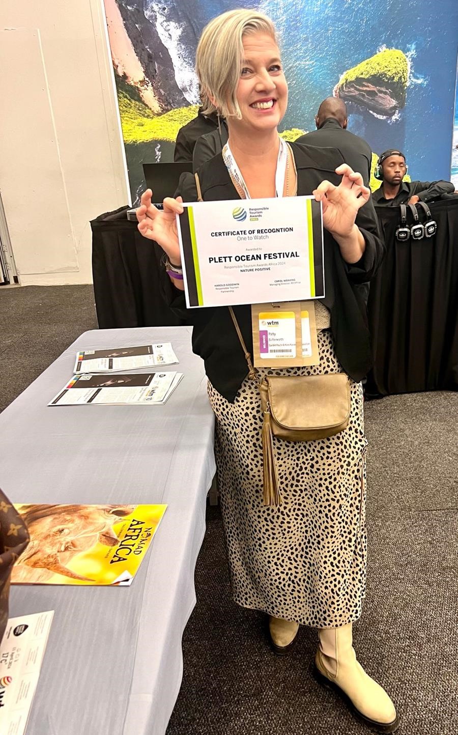 Plett Tourism waves the flag high at WTM Africa